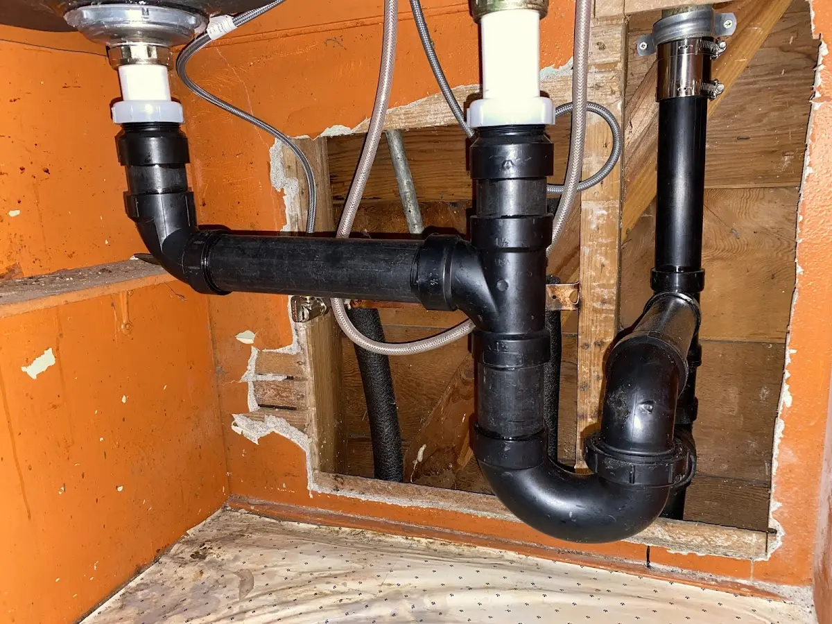 Professional Repiping Services equipment and tools on the job in Mifflinburg